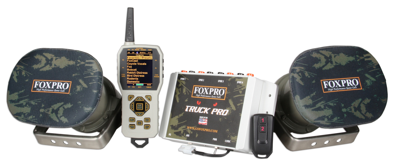 FOXPRO Truck Pro with Large Speakers